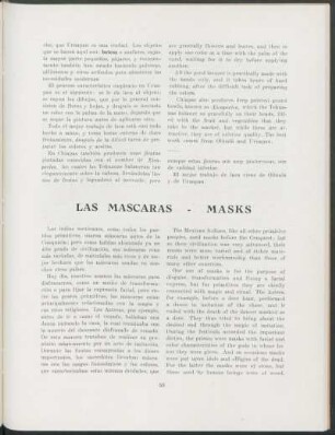 Las Máscaras - Masks