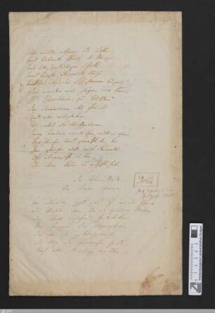 Die Wanderung - Homburg.H,5-14 : letzte Strophe; [StA 2,138/712]