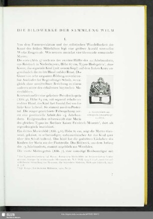 Die Bildwerke der Sammlung Wilm