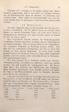 § 6. Kriminalität.
