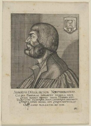 Bildnis des Albertvs Dürer