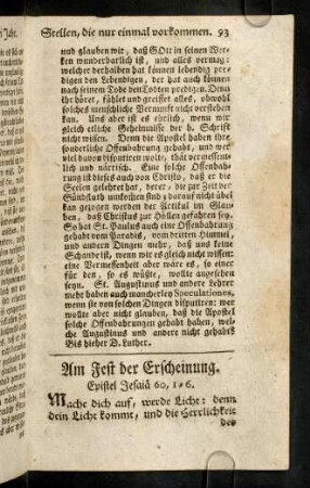 93-98, Mache dich auf, werde Licht: denn dein Licht ...