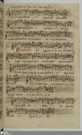 Dal Pozzo, Vincenzo: Magnificat in 6. Ton