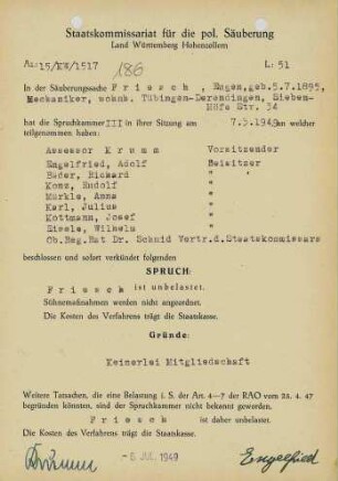 Friesch, Eugen