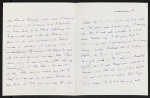 Brief von Clara Jonas an Margarete Hauptmann