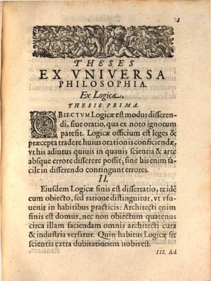 Theses ex universa philosophia