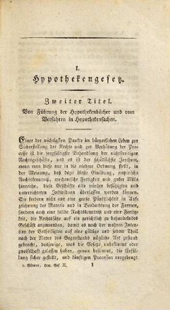 Commentar über das Hypothekengesetz für das Königreich Baiern, 2