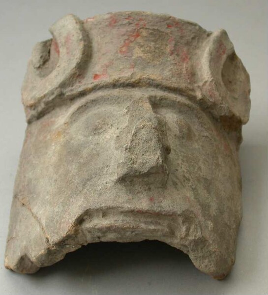 Clay head (fragment)