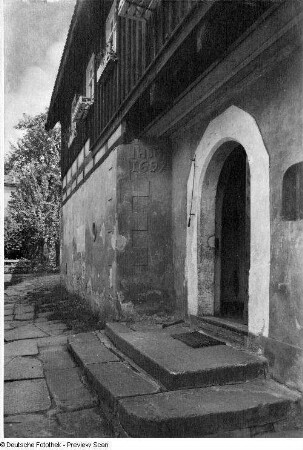 Dresden-Loschwitz, Altes Fischerhaus. Hauptgebäude