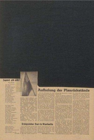 TRO-Betriebszeitung 'Der Transformator'; Nr. 19/1961 (Mai 1961)