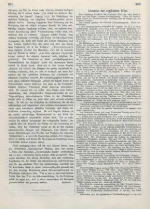 Literatur zur englischen Bibel