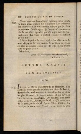 188-201, Lettre XXXVII.-XXXX.