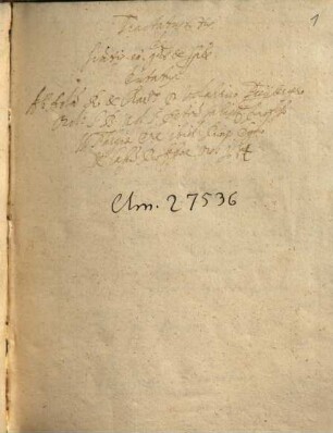 Tractatus sextus de sacramentis in genere et in specie - BSB Clm 27536