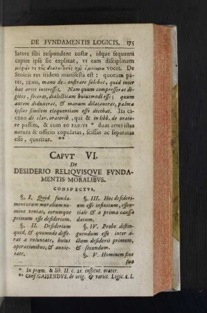 Capvt. VI.