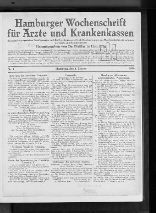Verein der Spezialärzte von Hamburg-Altona e.V.