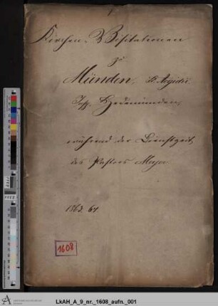 Münden (St. Aegidien): Visitationsakten