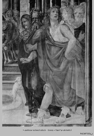 Szenen aus dem Leben Mariens : Darbringung der Maria im Tempel