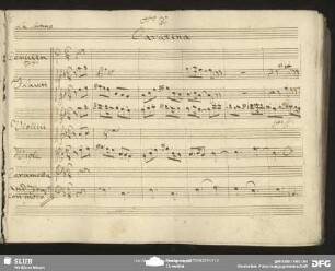 Cavatina: "Donne belle leguaci d'amore"