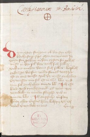 Theologische Frage
