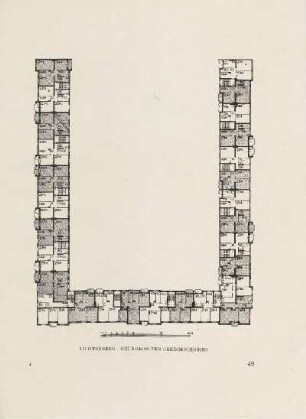 Grundriss: Lichtenberg. Grundriss des Obergeschosses