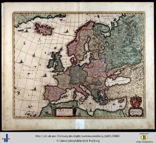 Europa delineata et recens edita
