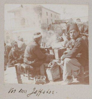 Vor dem Jaffator [Jerusalem].