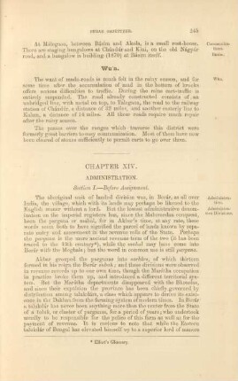 Chapter XIV. Administration