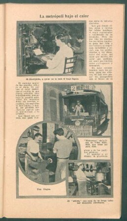 La metrópoli bajo el calor