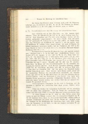 § 78. Verschiedenheiten der Mischung der absorbirten Gase.