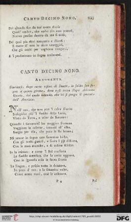 Canto decimo nono
