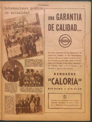 Informaciones gráficas de actualidad [Fotografías]