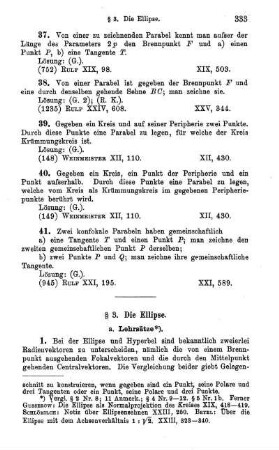 § 3. Die Ellipse (54).
