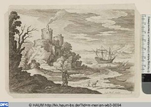 Schloßruine am Meer