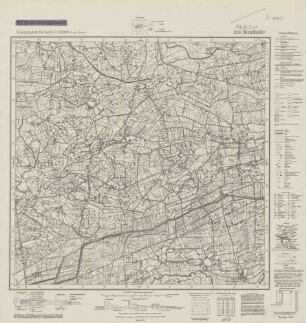 4216 (alte Nr.: 2365) Mastholte, Topographische Karte 1:25000 (4cm - Karte)