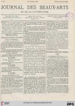 Nr. 23 (15 Décembre 1881)