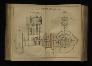 Circulationspumpe für eine Schiffsmaschine von 2100 HP vom Vulcan in Stettin.