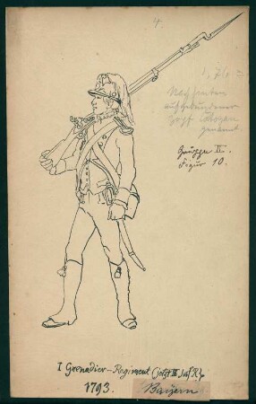 Bayern: Korporal des Grenadier-Leib-Regiments