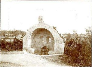 Fischer, Theodor; Berg am Starnberger See - Rottmannshöhe (Bayern); Bismarckturm - Brunnen