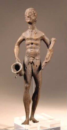 Etruskische Statuette des jugendlichen Herakles