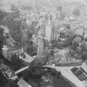 Michaeliskirche und Alte Wasserkunst in Bautzen