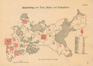 Karte 9 : Beschaffung von Turn-, Sport- und Spielplätzen