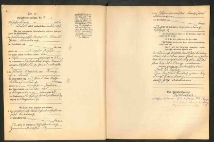 Standesamtsbuch der Stadt Aschaffenburg: Eheschließungen 252/1930 - 130/1931