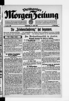 Velberter Morgen-Zeitung : Nevigeser Morgen-Zeitung : Heiligenhauser Morgen-Zeitung