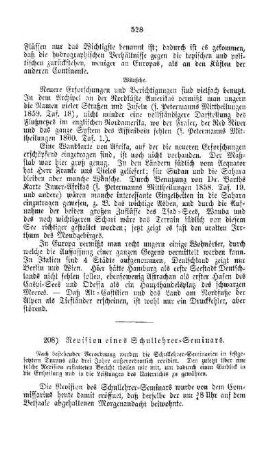 Revision eines Schullehrer-Seminars : [IV. Seminarien, Bildung der Lehrer und deren persönliche Verhältnisse]