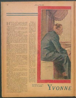 Yvonne : Cuento por Eugenia de Oro