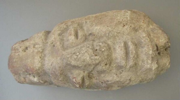 Head of a stone figure