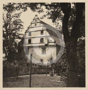 Südgiebel des Schlosses Pohlwitz