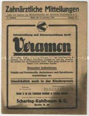 Zahnärztliche Mitteilungen
