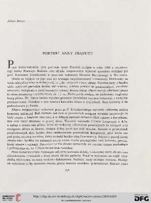 13: Portret Anny Zbąskiej