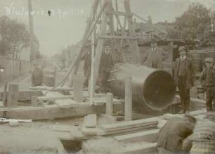 Kanalisation Wloclawek Russisch Polen, Russland, 1913